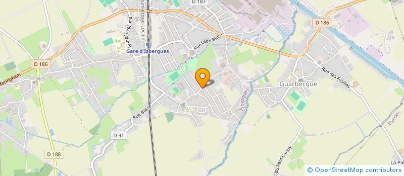 localisation de l'entreprise JCS  ISBERGUES