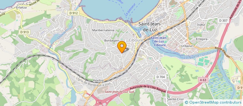 localisation de l'entreprise JCS  CIBOURE