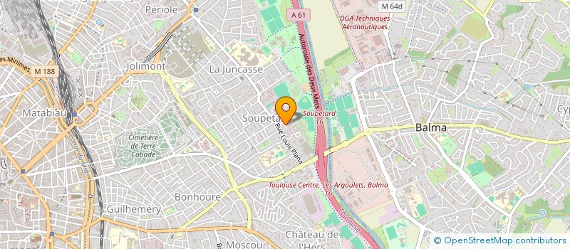 localisation de l'entreprise JCS  TOULOUSE