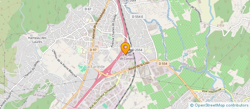 localisation de l'entreprise JCS  LA FARLEDE