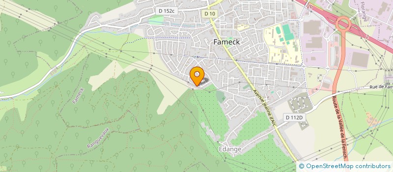 localisation de l'entreprise JCS  FAMECK