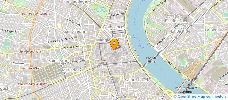 localisation de l'entreprise JCS BORDEAUX  BORDEAUX