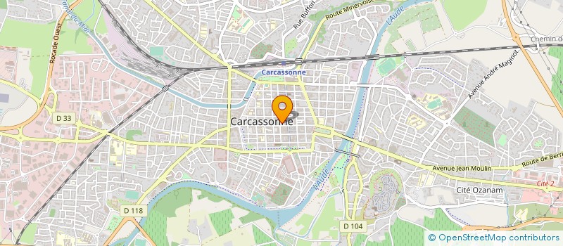 localisation de l'entreprise JCS CARCASSONNE à CARCASSONNE