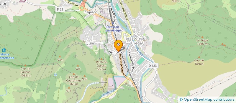localisation de l'entreprise JCS CAZORLA à TARASCON-SUR-ARIEGE