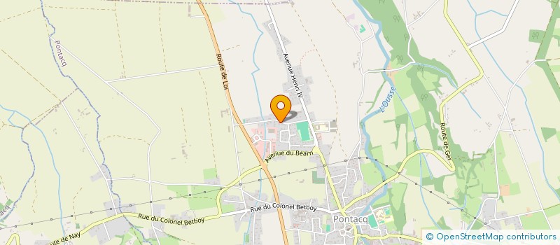 localisation de l'entreprise JCS DEV  PONTACQ