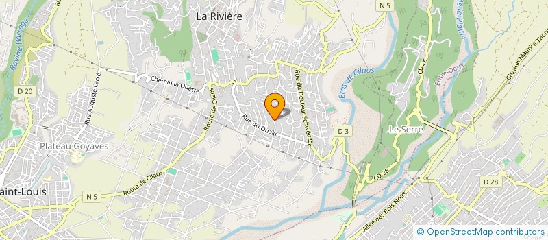 localisation de l'entreprise JCS ELEC  SAINT-LOUIS