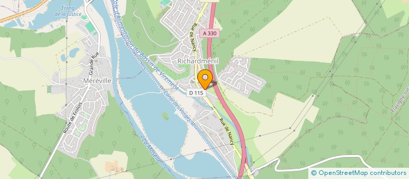 localisation de l'entreprise JCS EXPERTISE  RICHARDMENIL