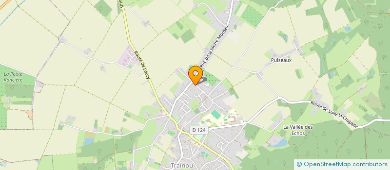 localisation de l'entreprise JCS FORET à TRAINOU