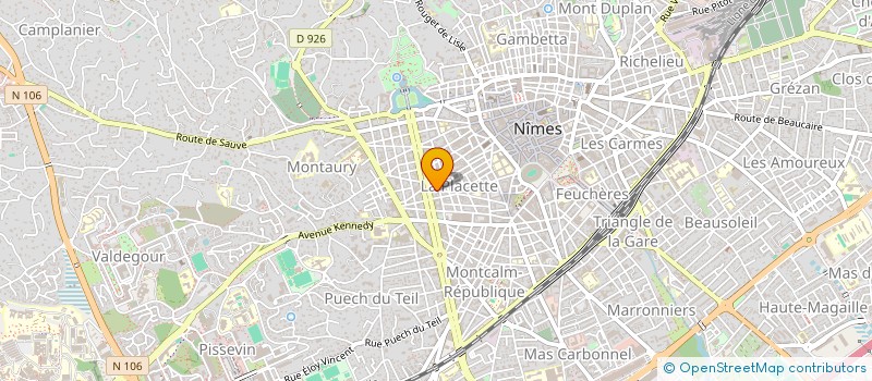 localisation de l'entreprise JCS GLOBAL SYSTEME  NIMES