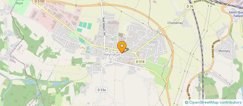 localisation de l'entreprise JCS MOLLAR  HEYRIEUX