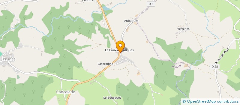 localisation de l'entreprise JCS SILKA à PRUNET