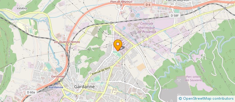 localisation de l'entreprise JCT à GARDANNE