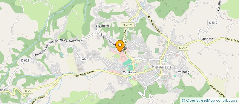 localisation de l'entreprise JCT DEPANNAGE  HASPARREN