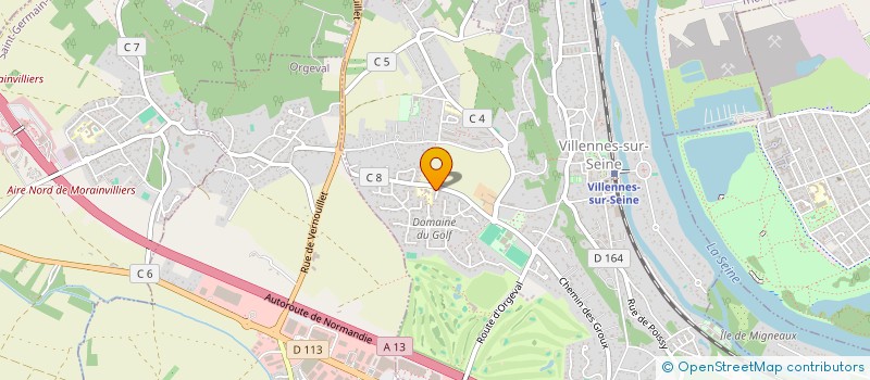 localisation de l'entreprise JCT DIRECT à VILLENNES-SUR-SEINE