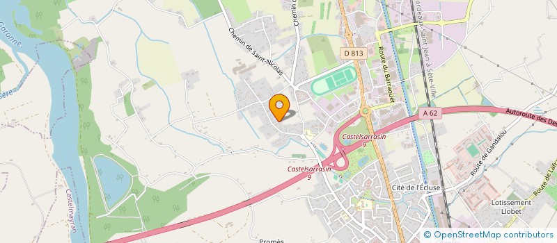 localisation de l'entreprise JCT ENERGIES  CASTELSARRASIN