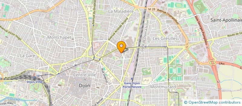 localisation de l'entreprise JCT JERICHO ENTERTAINEMENT  DIJON