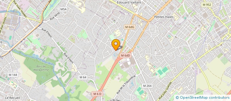 localisation de l'entreprise JCT WIN SCI  HEM