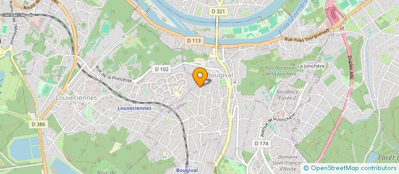 localisation de l'entreprise JCTC  BOUGIVAL