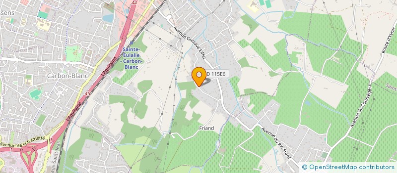 localisation de l'entreprise JCTR à SAINTE-EULALIE