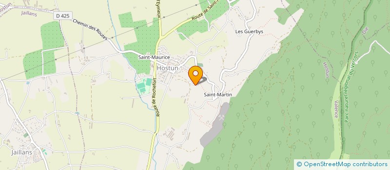 localisation de l'entreprise JCTV  HOSTUN