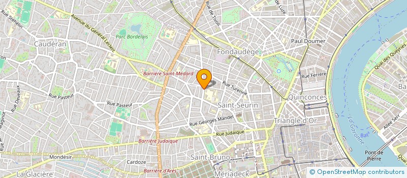 localisation de l'entreprise JCV CONSEIL  BORDEAUX