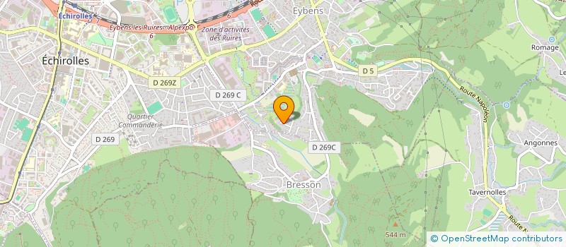 localisation de l'entreprise JCV CONSEIL  EYBENS