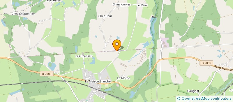 localisation de l'entreprise JCV RECRUTEMENT  LEZOUX