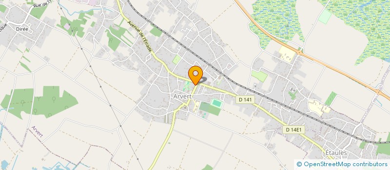 localisation de l'entreprise JCV-ROYANIMMO  ARVERT