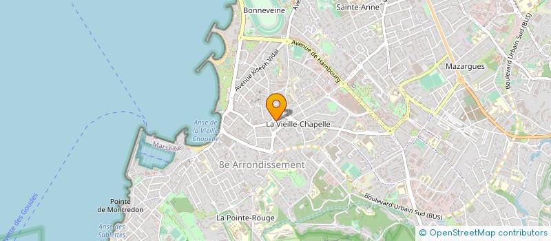 localisation de l'entreprise JCV SPORTS à MARSEILLE