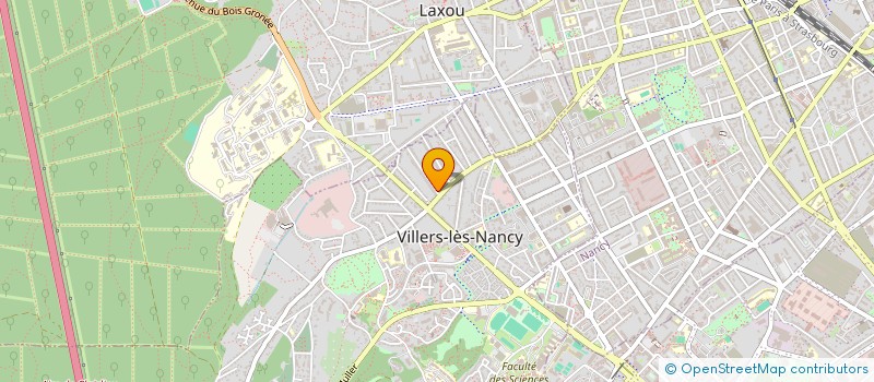 localisation de l'entreprise JCVF à VILLERS-LES-NANCY