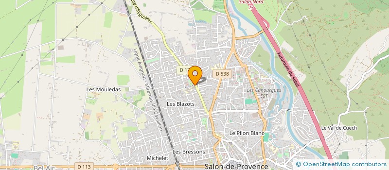 localisation de l'entreprise JCVS  SALON-DE-PROVENCE