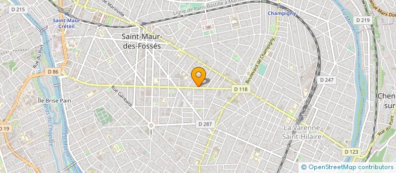 localisation de l'entreprise JCX PROJETS à SAINT-MAUR-DES-FOSSES