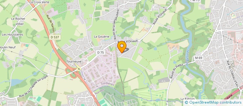 localisation de l'entreprise JD  CHAPELLE-SUR-ERDRE (LA)