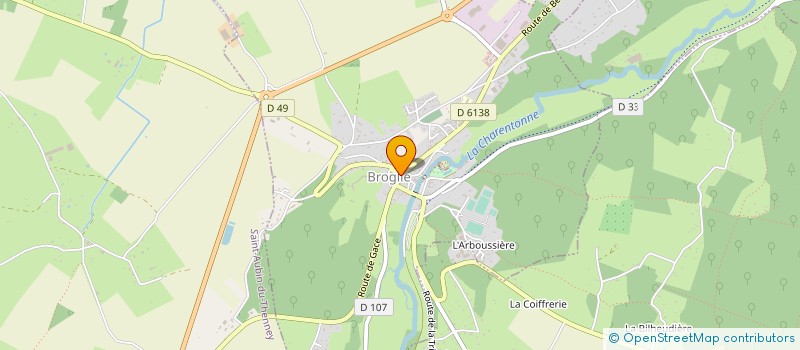 localisation de l'entreprise JD  BROGLIE