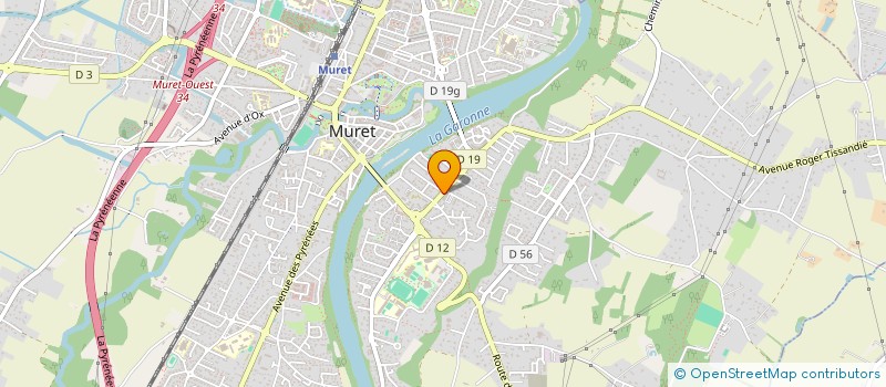 localisation de l'entreprise JD à MURET
