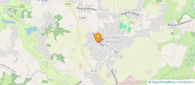 localisation de l'entreprise JD  SAINT-ANDRE-DES-EAUX