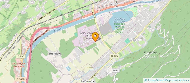 localisation de l'entreprise JD  GILLY-SUR-ISERE