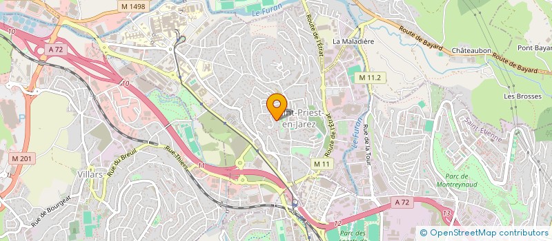 localisation de l'entreprise JD AGENCY  SAINT-PRIEST-EN-JAREZ