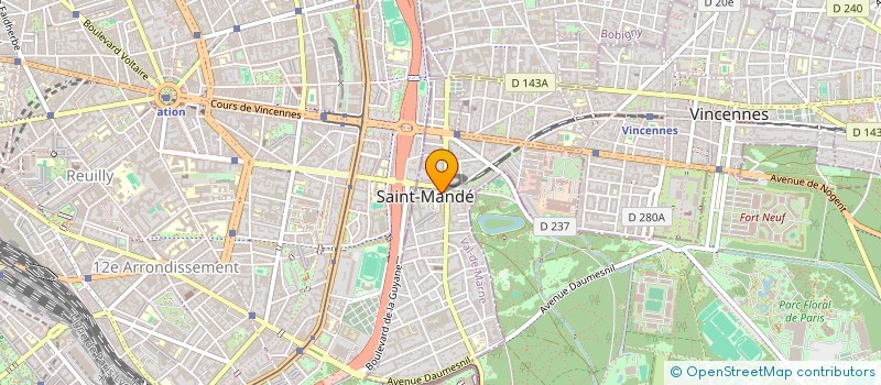 localisation de l'entreprise JD AUDITION à SAINT-MANDE