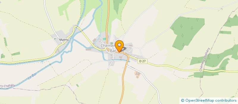 localisation de l'entreprise JD AUTO à CHEMERY-CHEHERY