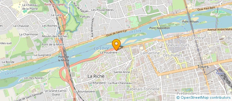 localisation de l'entreprise JD AUTOMOTIVE  FONDETTES