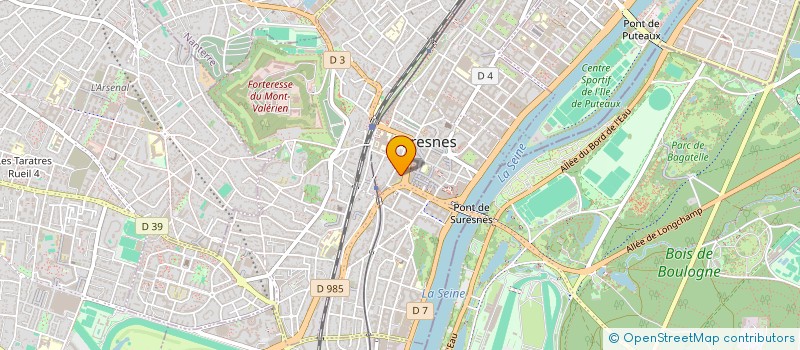 localisation de l'entreprise JD CARS à SURESNES