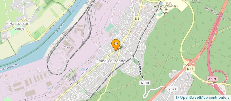 localisation de l'entreprise JD COFFRAGES à ELBEUF