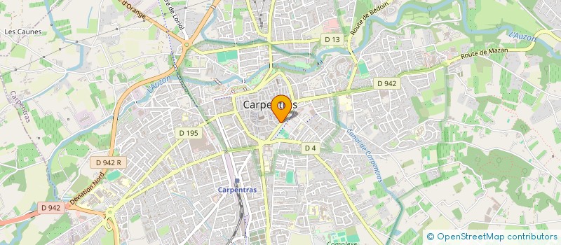 localisation de l'entreprise JD COIFFURE  CARPENTRAS