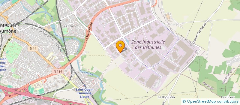 localisation de l'entreprise JD CONCEPTS à SAINT-OUEN-L'AUMONE
