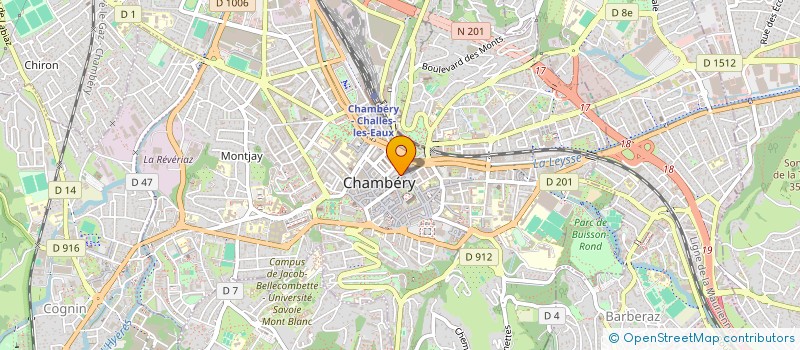 localisation de l'entreprise JD CONSEIL  CHAMBERY