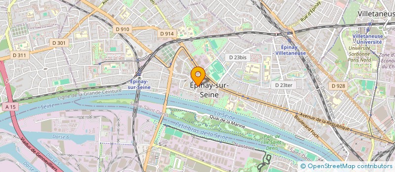 localisation de l'entreprise JD CONSEIL à EPINAY-SUR-SEINE