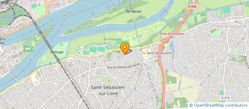 localisation de l'entreprise JD CONSEIL SOCIAL à SAINT-SEBASTIEN-SUR-LOIRE