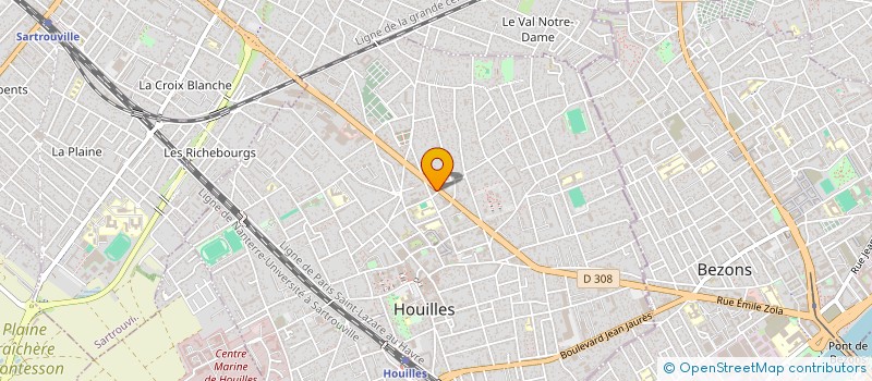 localisation de l'entreprise JD CONSEILS  HOUILLES