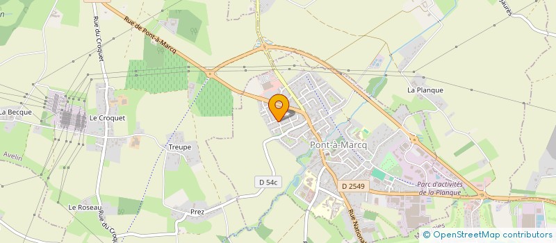 localisation de l'entreprise JD CONSEILS  PONT-A-MARCQ